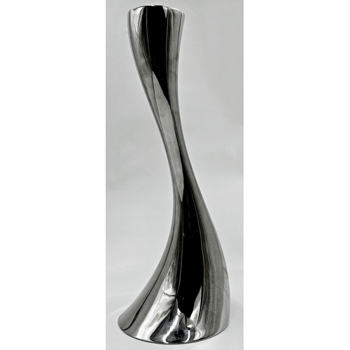 1212 - George Jensen cobra organic candlestick, 40cm high