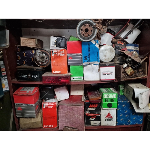 49 - Quantity of various different tractor filters and other serviceable parts, mostly boxed