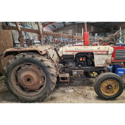 147 - Vintage Case David Brown 885 diesel tractor for parts/restoration