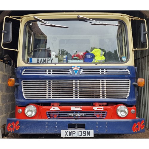 161 - Vintage AEC Mercury truck in excellent condition, starts and drives, with logbook

A reduced rate of... 