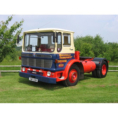 161 - Vintage AEC Mercury truck in excellent condition, starts and drives, with logbook

A reduced rate of... 