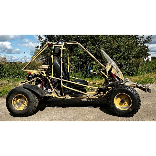 3 - Off-road motorised dune buggy. Needs rewiring
Measures
270cm L
123cm W
142cm H