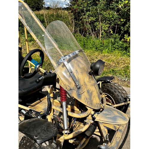 3 - Off-road motorised dune buggy. Needs rewiring
Measures
270cm L
123cm W
142cm H