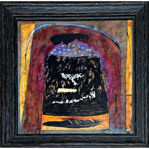 1274 - Eileen Lawrence (born 1946, Scottish) - 'Study for crows at Didyma, signed and dated 1987, mixed med... 