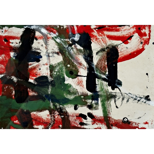 1282 - John Plumb (1927-2008) - Abstract study, unsigned, mixed media on paper, 38 x 59cm, framed