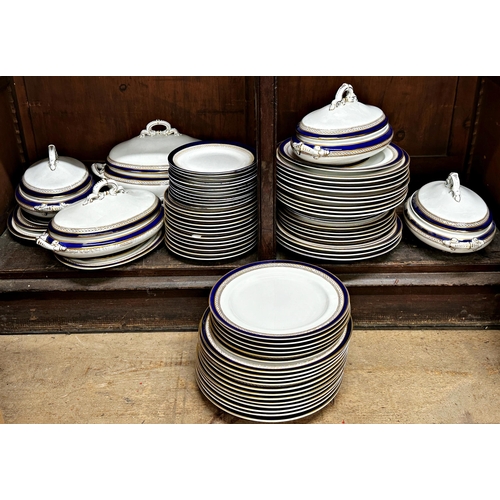 452 - An extensive and comprehensive Royal China works of Worcester porcelain dinner service comprising fi... 