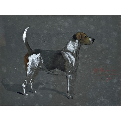 1542 - J M Walmsley (late 19th / early 20th century) - 'Foxhound 