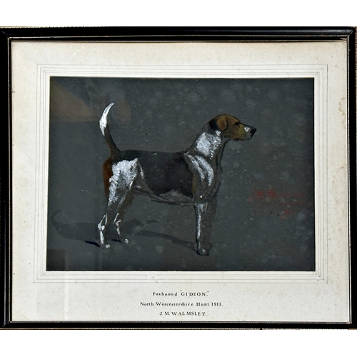 1542 - J M Walmsley (late 19th / early 20th century) - 'Foxhound 