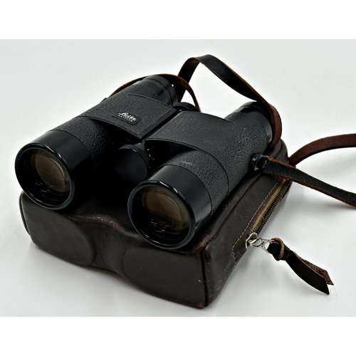 706 - Leitz Wetzlar of Germany 150m/1000m cased binoculars