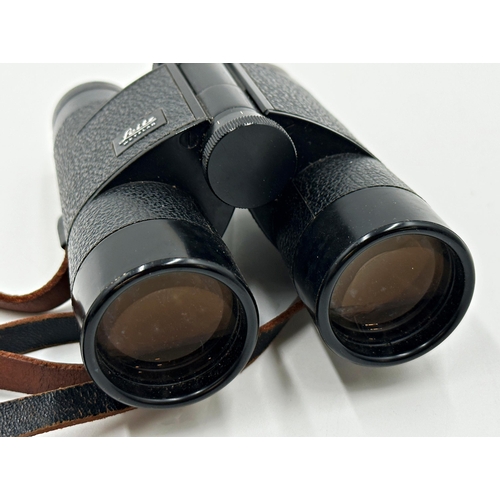 706 - Leitz Wetzlar of Germany 150m/1000m cased binoculars