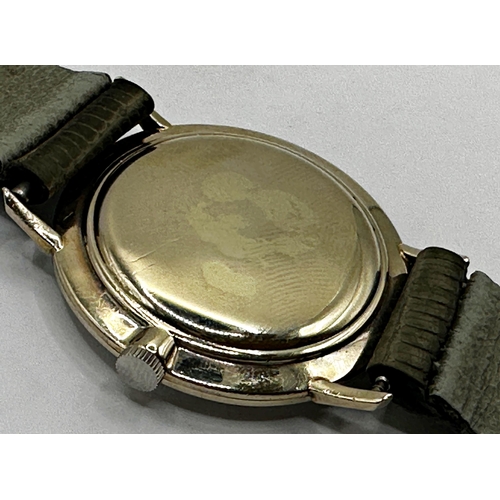 25 - Vintage 14ct white gold Jaeger Le Coultre dress watch, 32mm case, silvered dial with subsidiary seco... 