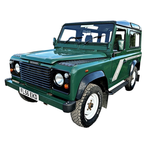 1001 - 2006 Land Rover Defender 90 TD5 Station Wagon, 5dr Diesel Manual 4WD, 2495cc,  One previous owner, 5...