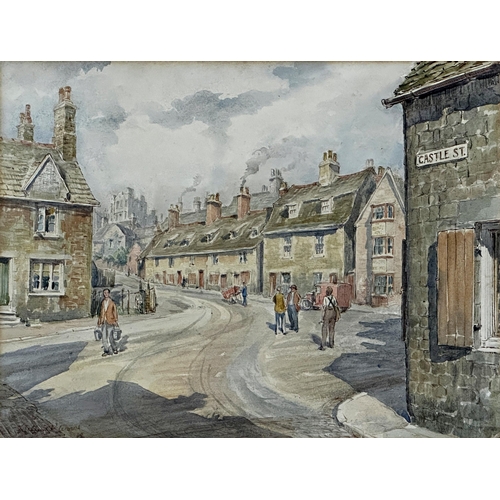 2506 - Wilfred Rene Wood (1888-1976) - 'The Sheep Market, Stamford', signed, titled and dated 1941 verso, w... 