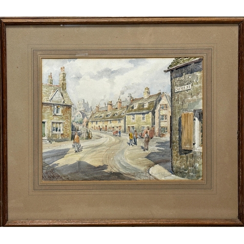 2506 - Wilfred Rene Wood (1888-1976) - 'The Sheep Market, Stamford', signed, titled and dated 1941 verso, w... 