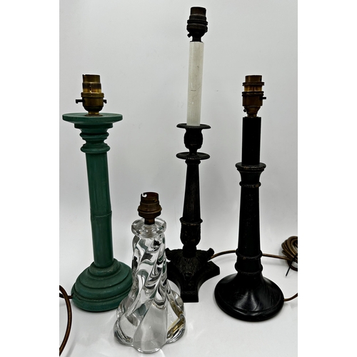 2198 - Four table lamps