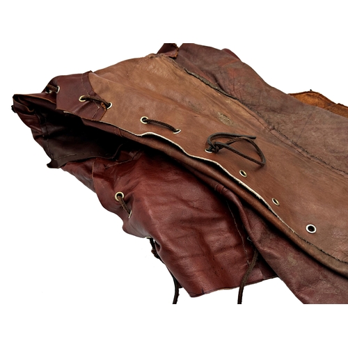 470 - Pair of leather cowboy chaps