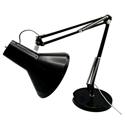 2209 - H C F of Denmark Anglepoise type desk lamp, 60cm high approx