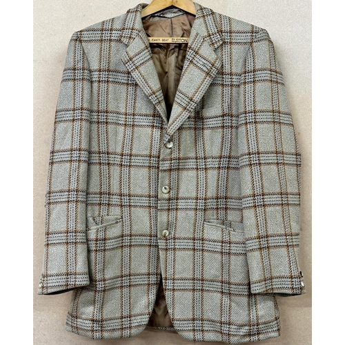 494 - Two bespoke tweed jackets by Isaac Walton's and Cooling Lawrence & Wells