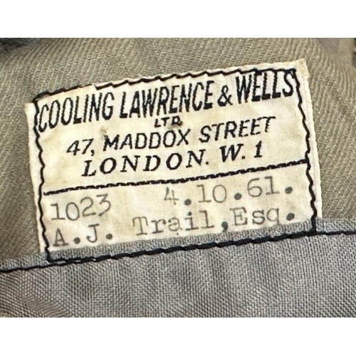 494 - Two bespoke tweed jackets by Isaac Walton's and Cooling Lawrence & Wells