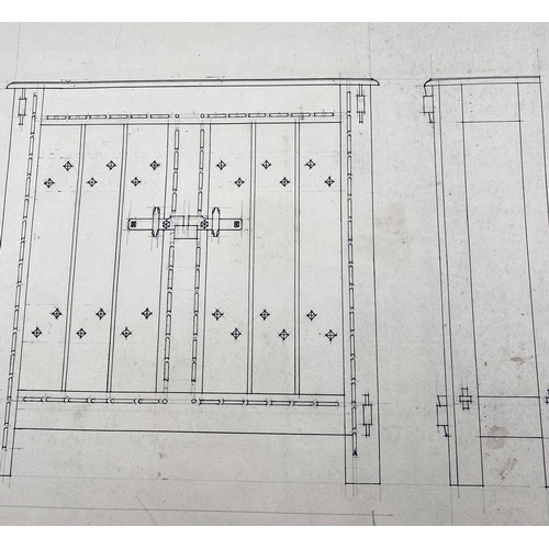 55 - The estate of Peter & Joy Evans of Whiteway, Stroud - Large portfolio of Peter Evans workshop and co... 