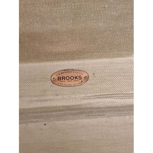 2423 - Two vintage motorist trunks by 'Brooks' (2)