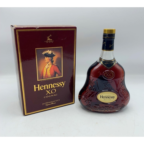 2355 - Boxed Hennessy X.O Cognac. Unopened.