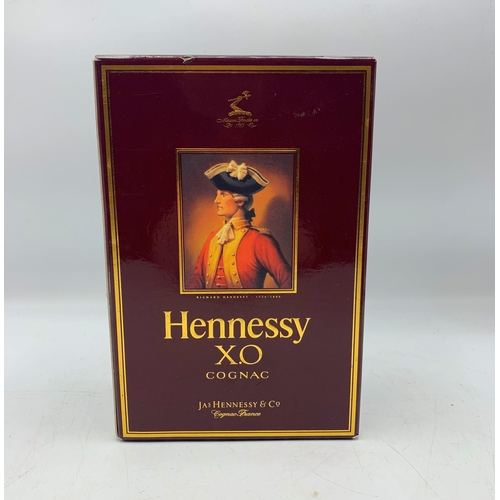 2355 - Boxed Hennessy X.O Cognac. Unopened.