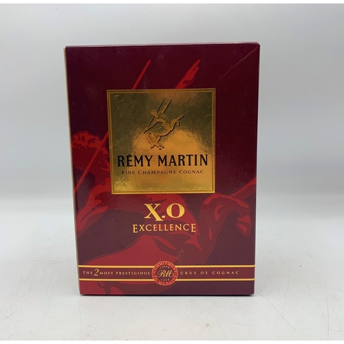 2356 - Boxed Remy Martin X.O Exellence Cognac. Unopened.