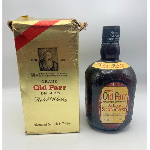 2359 - Boxed Grand Old Parr De Luxe Scotch Whisky. Unopened.