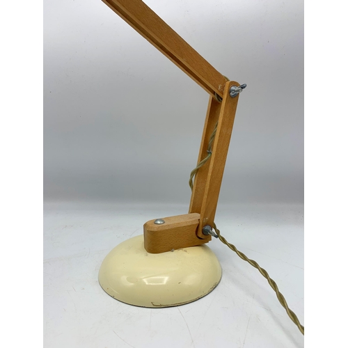 1094 - White Terence Conran Habitat Mac Lamp.