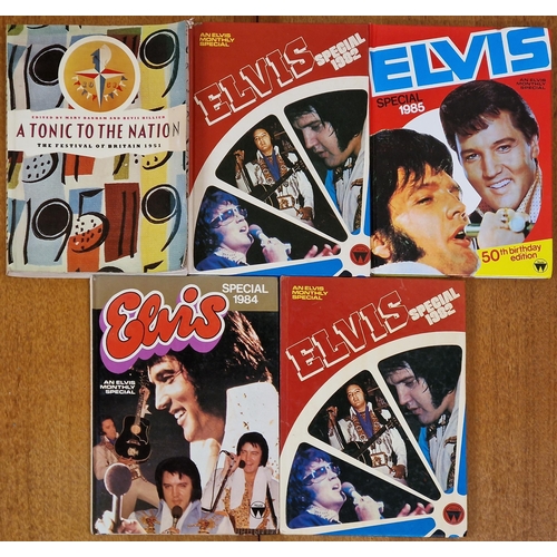 168 - Vinyl - Collection of Rock and Roll records to include twenty one Elvis Presley records and three Bu... 