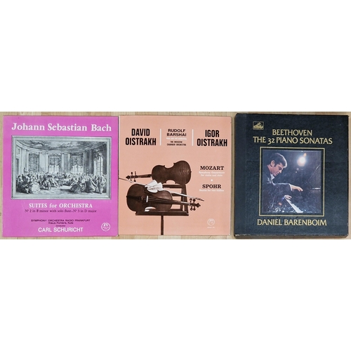 179 - Vinyl - Collection of eleven Classical records to include Jacqueline Du Pre, Tchaikovsky, Schubert, ... 