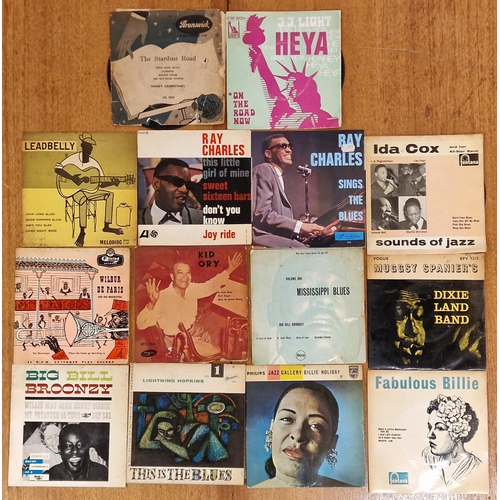 191 - Vinyl - Collection of 45 singles of various genres, mainly Jazz to include Leadbelly, The Stardust R... 