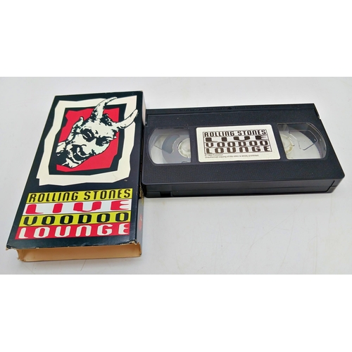 63 - Official souvenir boxed video given to crew members of the Rolling Stones Live Voodoo Lounge tour 19... 