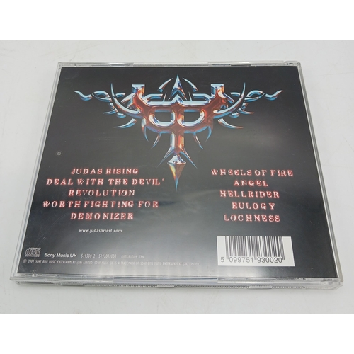 75 - Judas Priest signed CD; Angel of Retribution. Gifted direct to a crew member by Judas Priest on the ... 