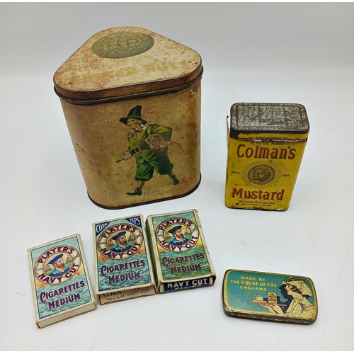 375 - Collection of assorted advertisement pieces. To include a large collection of matchboxes, tins and a... 