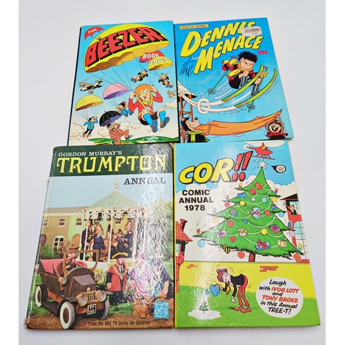 442 - Large collection of vintage annuals to include Beano, Dandy & The Beezer Book (34)