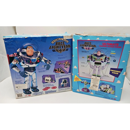 310 - Boxed Disney Buzz Lightyear & Rare Intergalactic Buzz Lightyear figures (2)