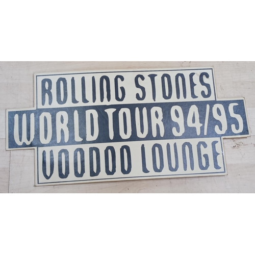 101 - Quantity Of Vintage Rolling Stones Memorabilia To Include Voodoo Lounge Promotional Display, Additio... 