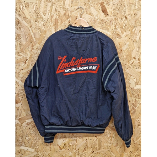 1 - Vintage Lindisfarne 1986 Christmas Show bomber jacket tour toat. Size L.  Unworn.