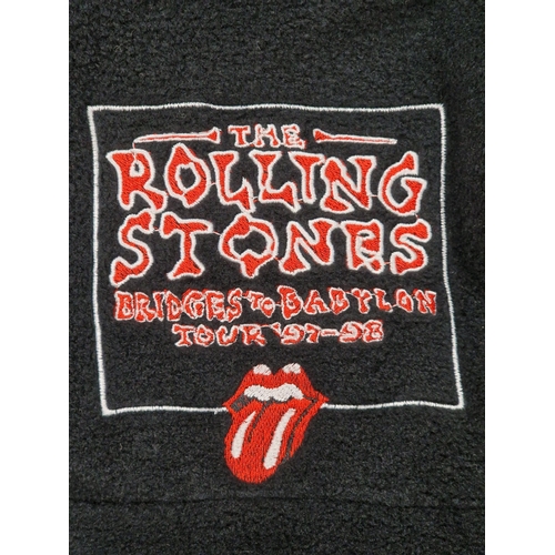 11 - The Rolling Stones Bridges To Babylon Tour, 1997/98,  Fleece BNWT. Size XL.