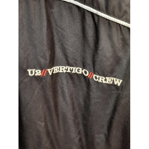 14 - Rare U2 Vertigo Tour, 2005,  Crew Jacket. Size L.  Unworn condition.