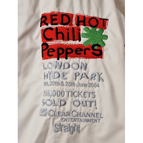 17 - Rare.  Red Hot Chilli Peppers, 2004,  Hyde Park, London, Helly Hansen Jacket, BNWT. Size L.  Only is... 