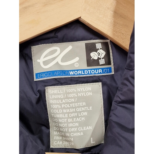 22 - Eric Clapton World Tour 01, Reptile Tour, Crew Jacket. Size L.  Unworn condition.