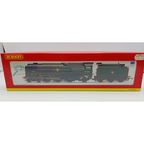 347 - Collection Of Boxed Hornby 00 Gauge Trains. Total of ten in a good boxed condition. To include R4400... 