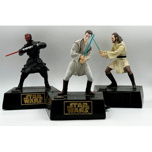 311 - Collection of vintage Star Wars money banks to include Darth Maul, Jar Jar Binks & Obi Wan Kenobi (6... 