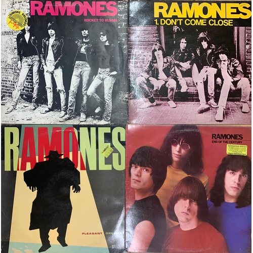 197 - Collection Of Ramones Vinyl Record LP's (8)