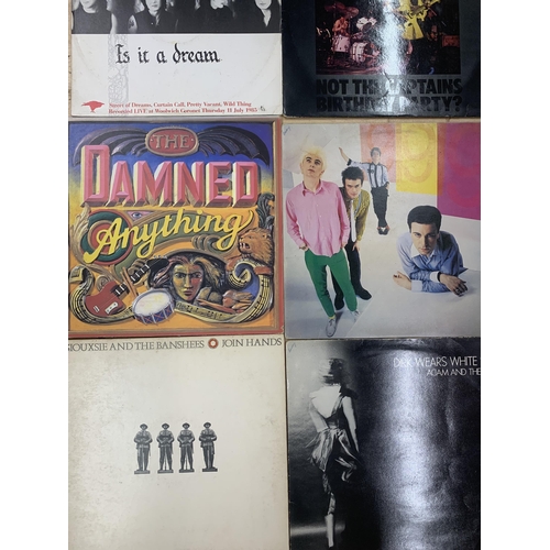 199 - Collection Of 20 Vinyl record LP's to include The Damned, Killing Joke & The Cramps plus two 12