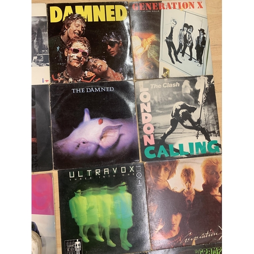 199 - Collection Of 20 Vinyl record LP's to include The Damned, Killing Joke & The Cramps plus two 12