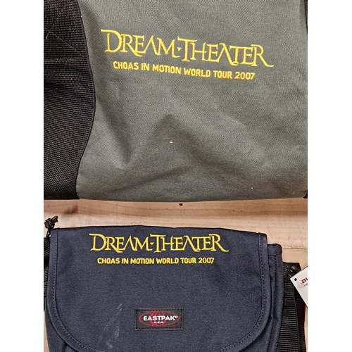 80 - Dream Theater, Chaos in Motion World Tour, 2007,  Large Eastpak holdall together with a small person... 